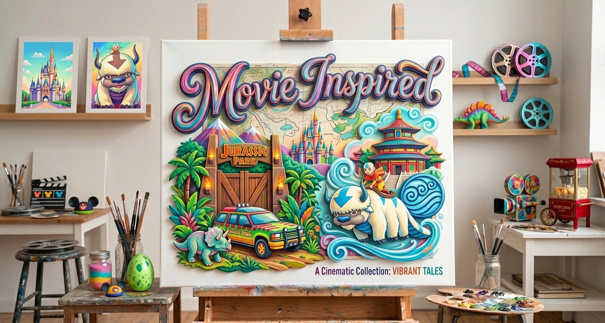 Movie Inspired Car Drift Prints