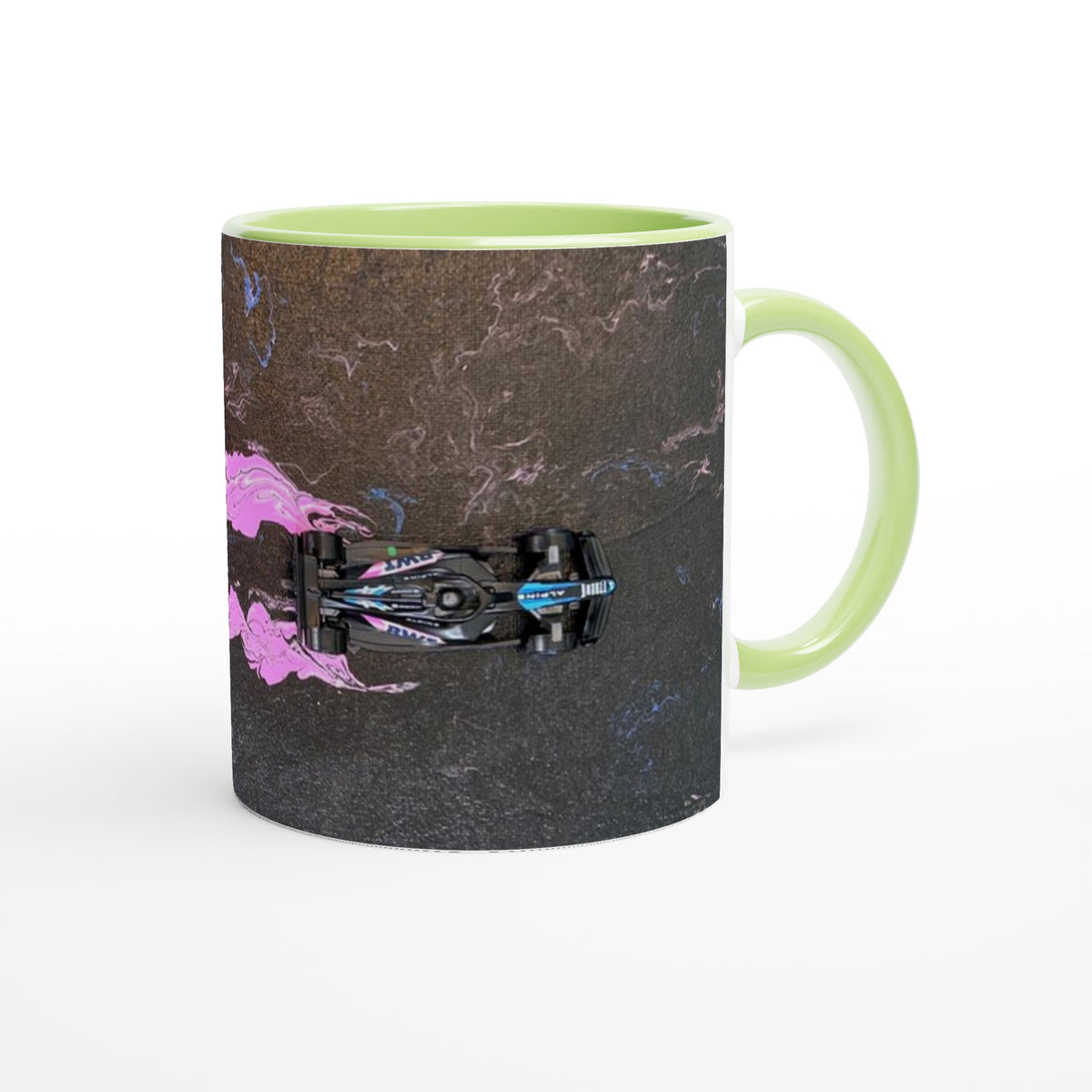  Alpine F1 Design Cosmic Speed Racer Mug