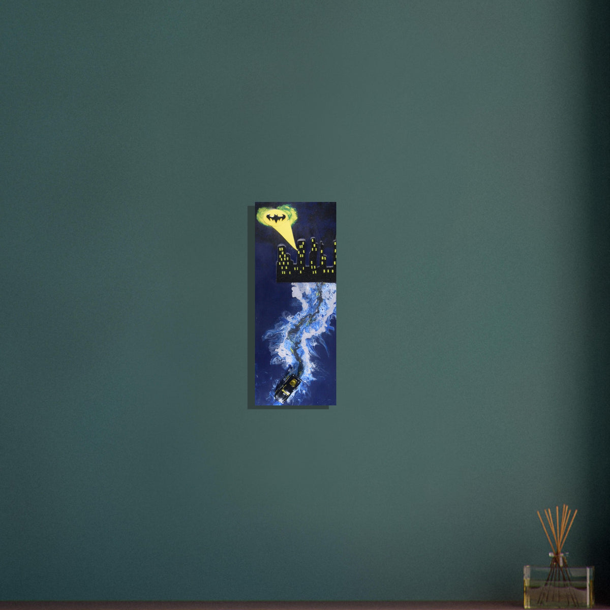 Dynamic Gotham Night: Cat Woman Hot Wheels Art Print 9