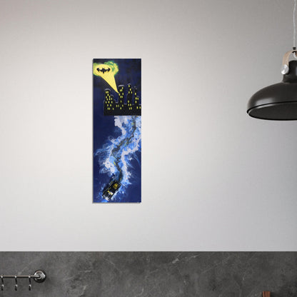 Dynamic Gotham Night: Cat Woman Hot Wheels Art Print 14