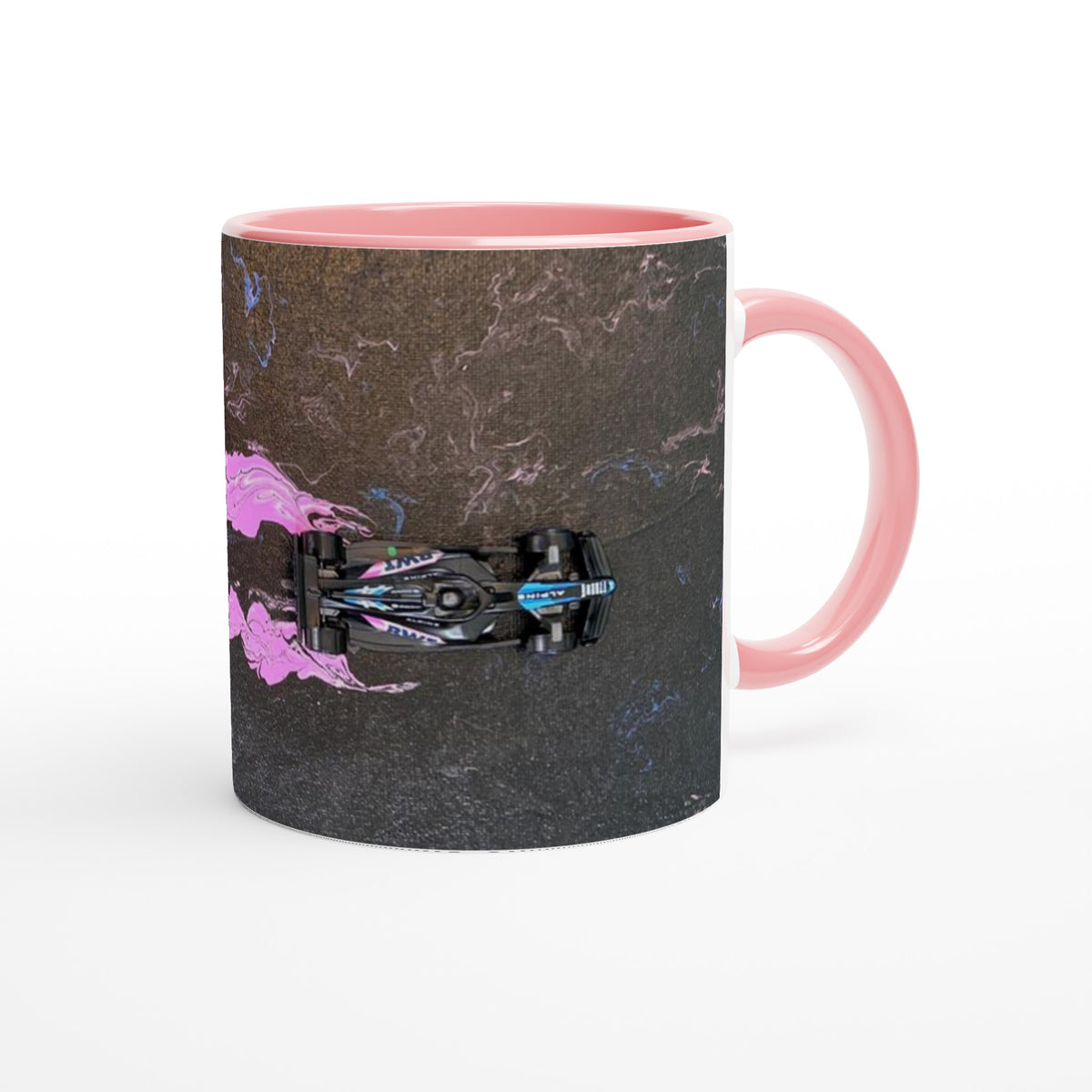  Alpine F1 Design Cosmic Speed Racer Mug