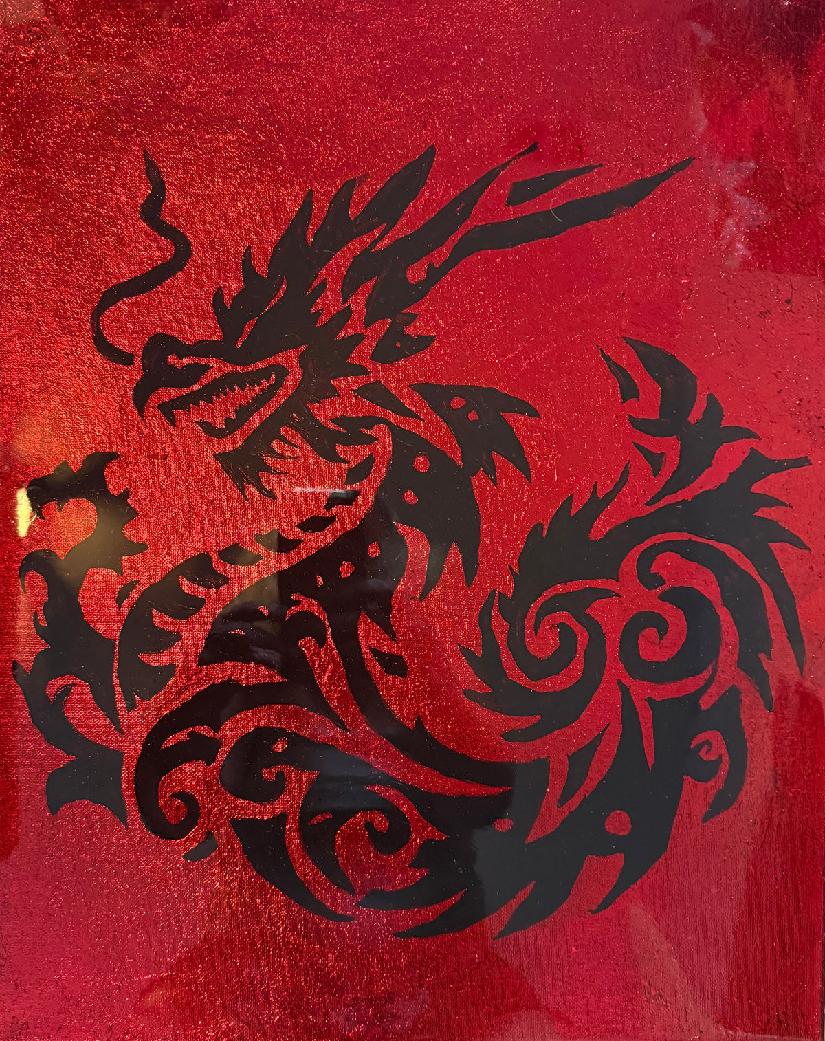 Mystical Dragon – Red Dragon Fine Art   1