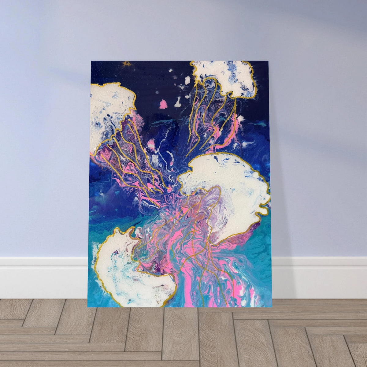 Jellyfish in the Deep  b