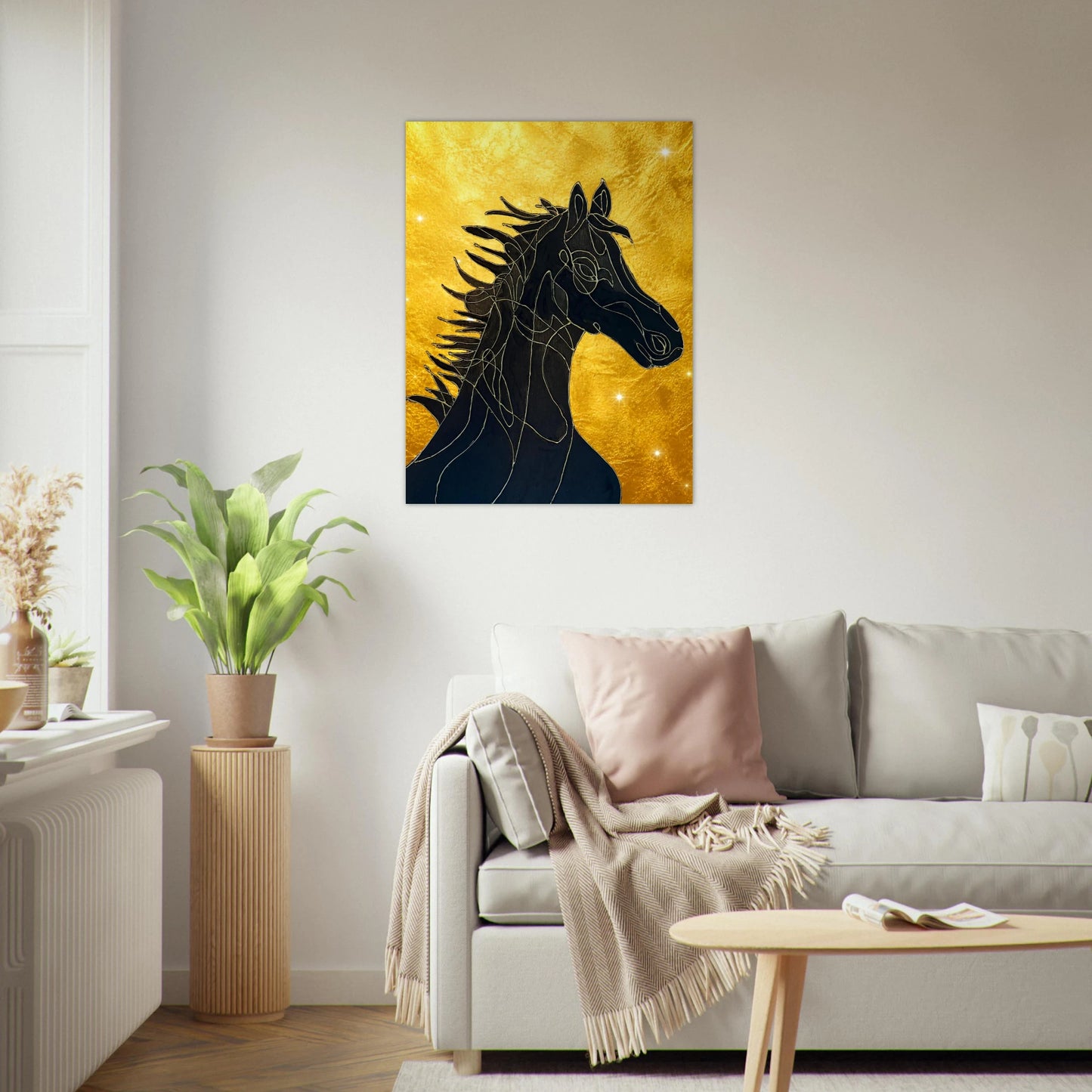 Elegance in Gold & Black b