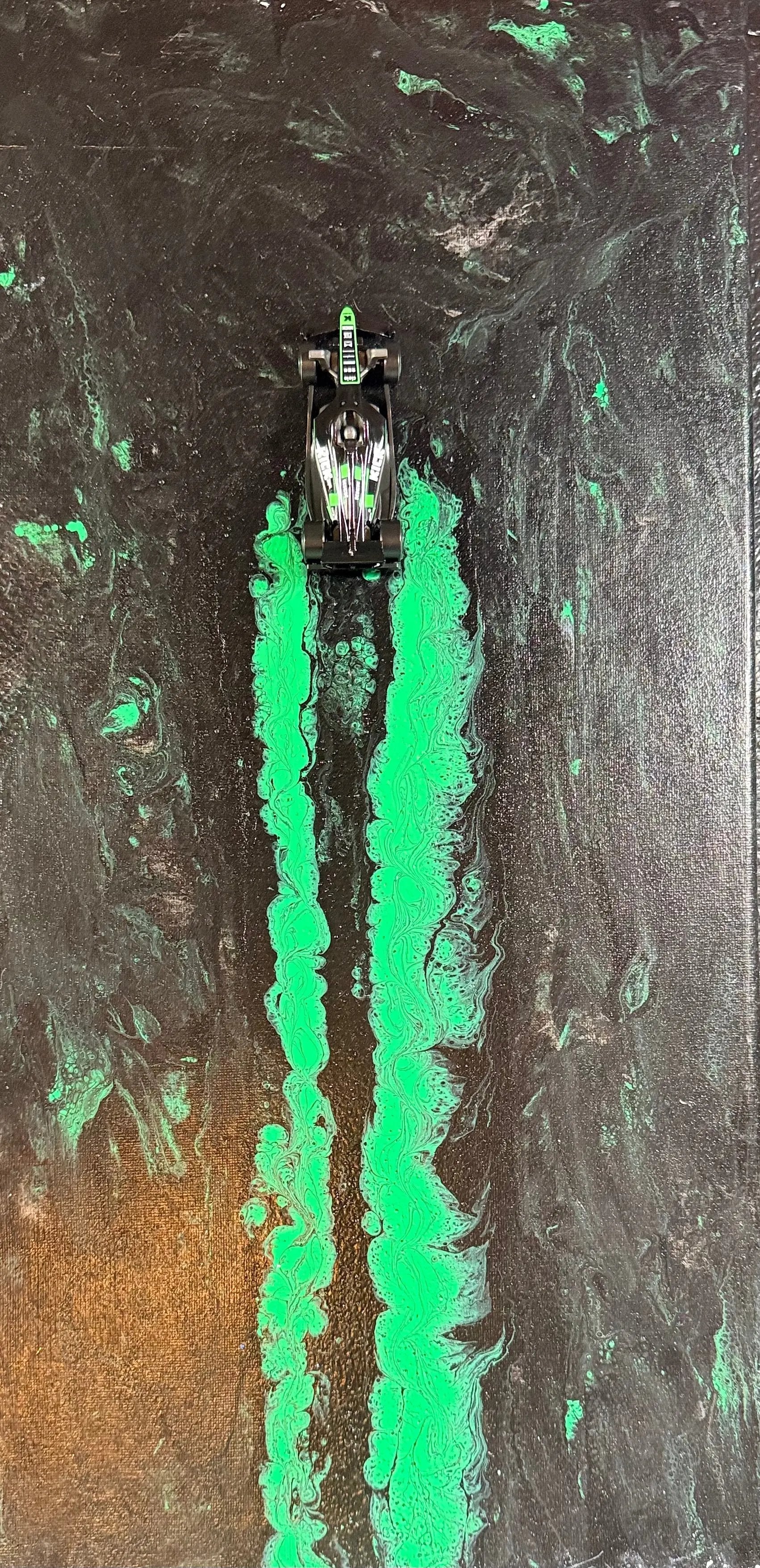 Kick Sauber F1 Neon Streak Fine Art   1