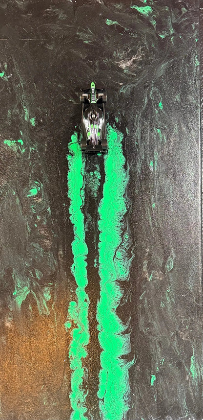 Kick Sauber F1 Neon Streak Fine Art   1