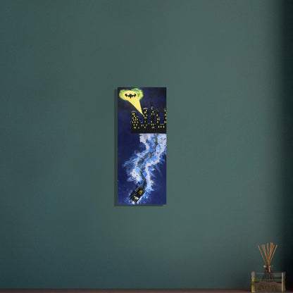 Dynamic Gotham Night: Cat Woman Hot Wheels Art Print 1