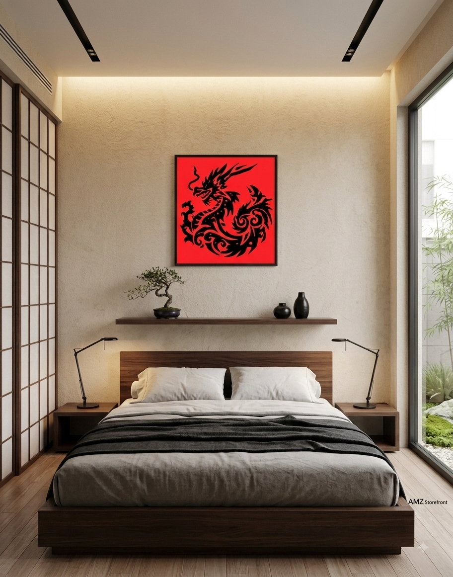 Mystical Dragon – Red Dragon Fine Art - Mac's Art Studio