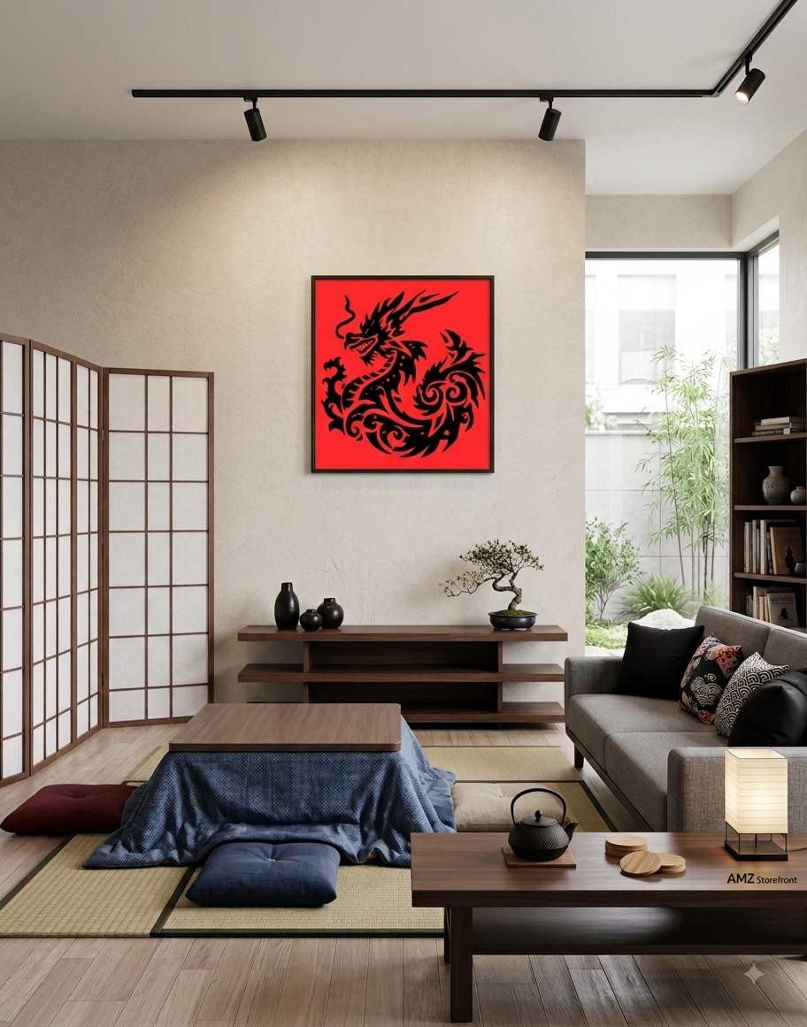 Mystical Dragon – Red Dragon Fine Art - Mac's Art Studio