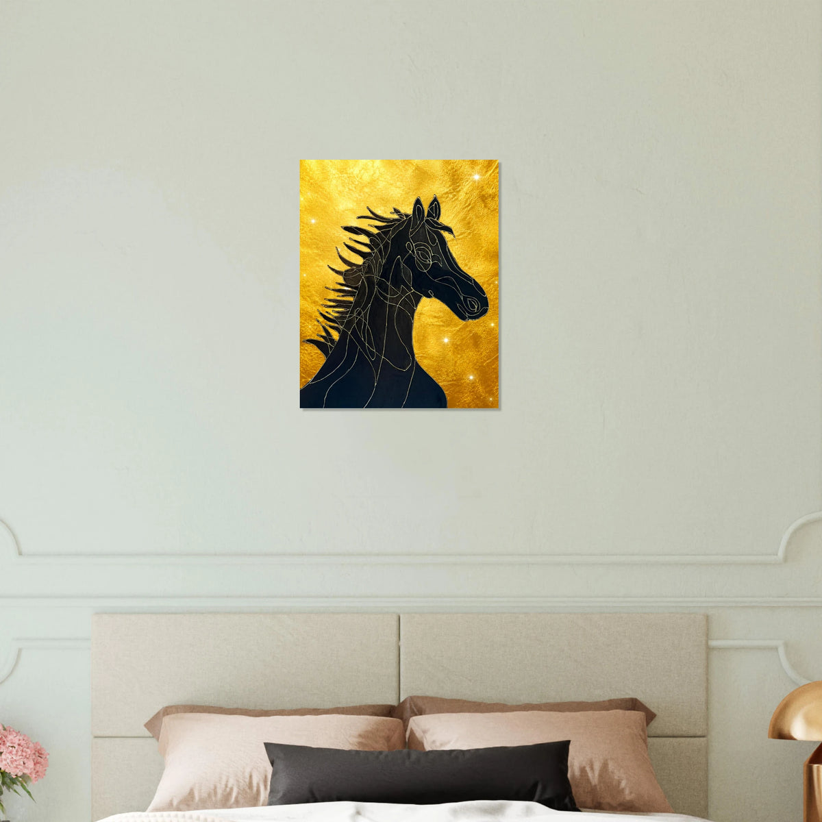 Elegance in Gold & Black d