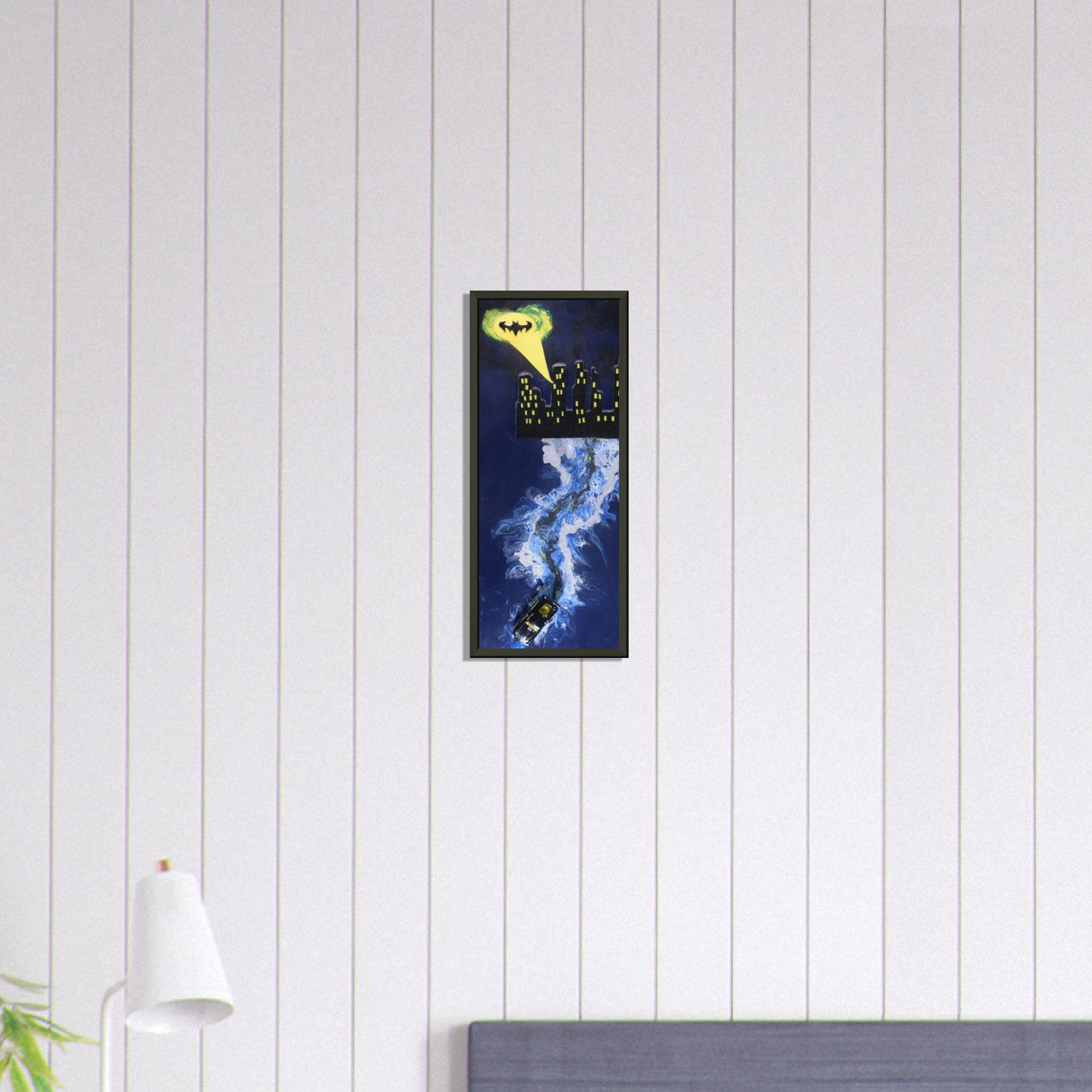 Dynamic Gotham Night: Cat Woman Hot Wheels Art Print 7