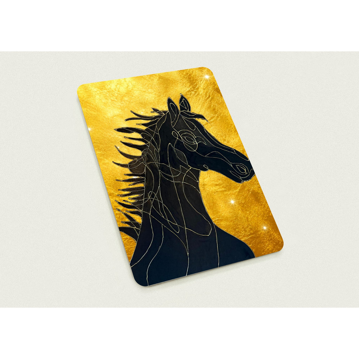 Elegance in Gold & Black e
