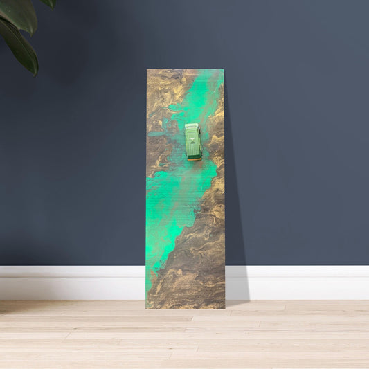 Killer Croc Van – Toxic Swamp Abstract Art b