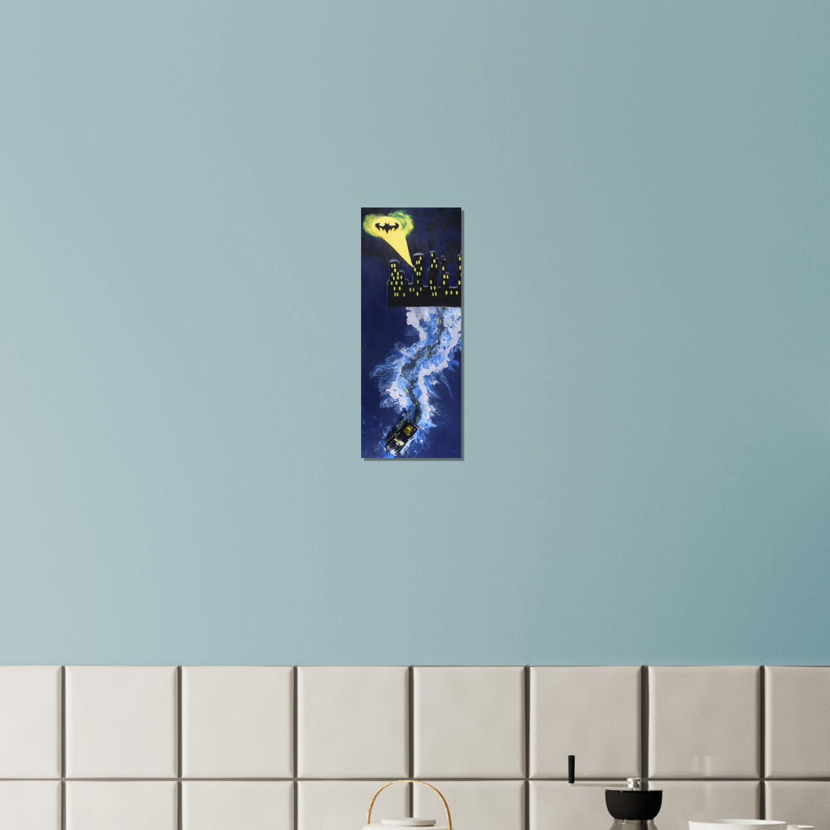 Dynamic Gotham Night: Cat Woman Hot Wheels Art Print 13