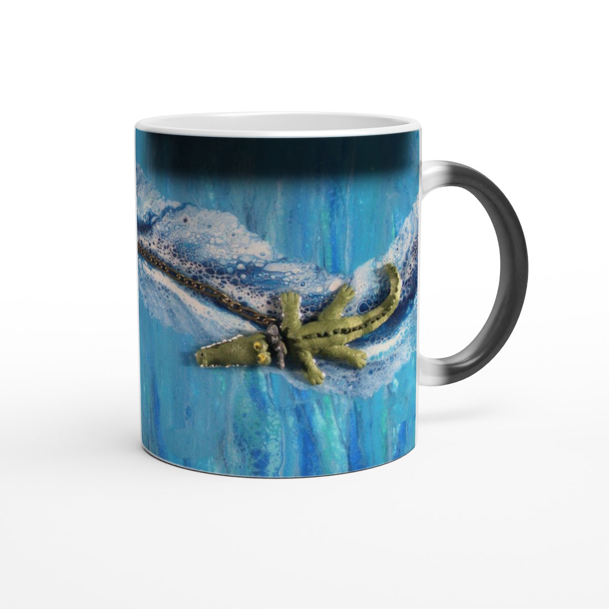 Derick the Crocodile Speedboat Mug