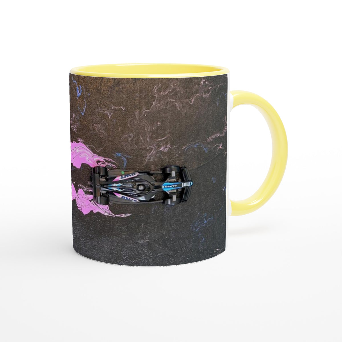  Alpine F1 Design Cosmic Speed Racer Mug